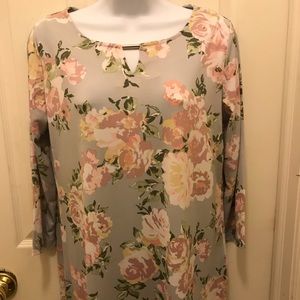 Iman Floral Tunic